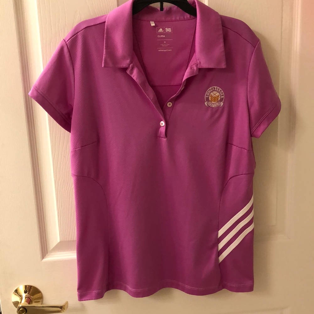 Adidas woman’s golf polo Longaberger Golf Club